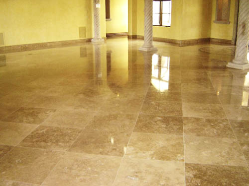 Travertine cleaning polishing Michigan